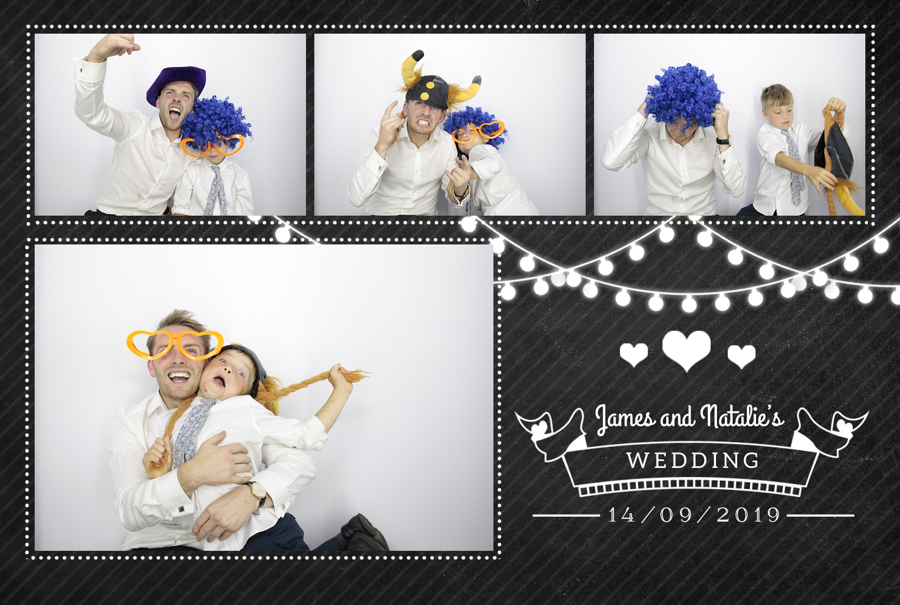 James and Natalie’s Wedding | View more photos from the event at gallery.myphotoboothexperience.co.uk/u/MyPhotoBoothExperienceLtd/James-and-Natalie’s-Wedding